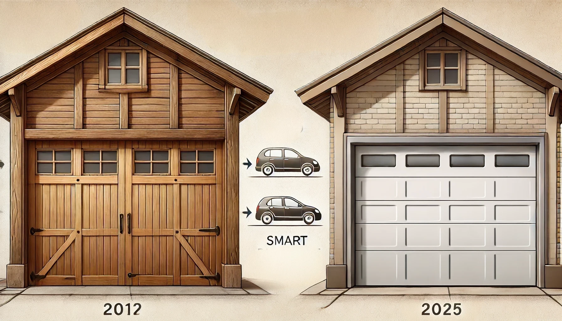 From Manual to Smart: The Evolution of Panel Lift Garage Doors