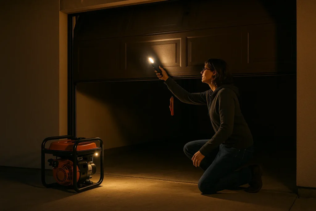 Garage Door Safety Tips during Power Outages