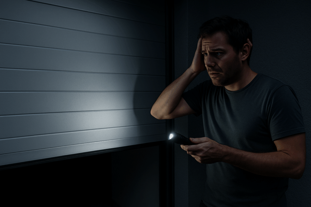power outage smart garage doors