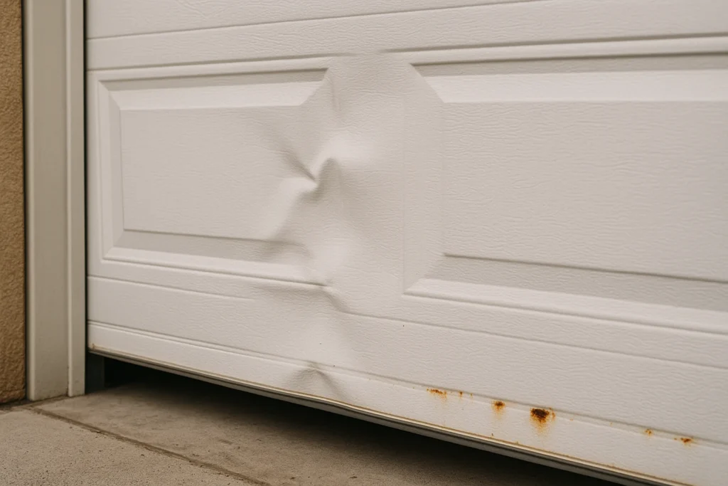 Visible Damage to Your Door Frame and Panels